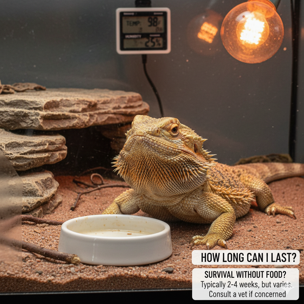 How Long Can a Bearded Dragon Go Without Eating?
