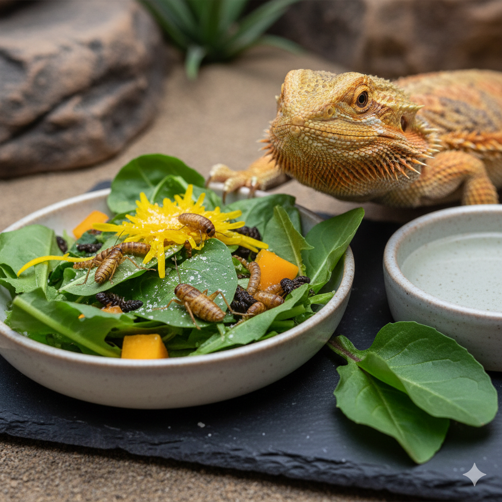 signs of healthy bearded dragon